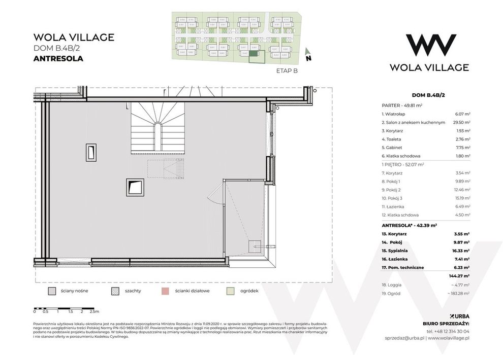 7-pokojowy dom 144m2 + ogródek Bezpośrednio