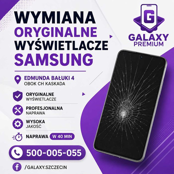 Wymiana Wyświetlaczy Samsung Galaxy  Szczecin Odzyskanie danych