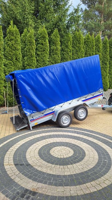 Wynajem przyczepka na kat. B duża przestrzeń