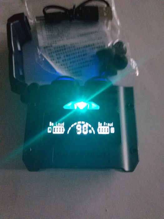 Bezprzewodowe słuchawki gamingowe.