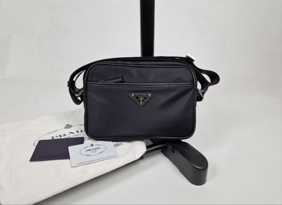 PRADA BAG NYLON сумка мужская мессенджер чоловіча нейлон