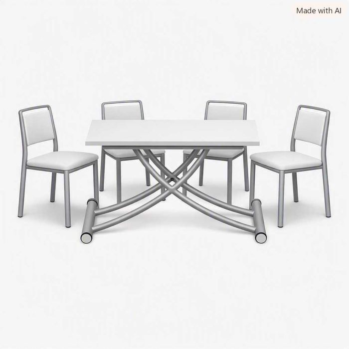Mesa Cozinha / Sala Extensivel PREMIUM - Design Moderno e Funcional - Nova - Envio Gratuito