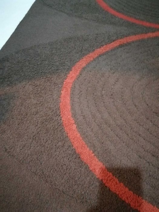 Carpete castanha 119x172cm