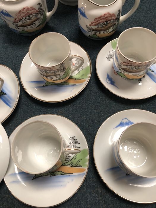 Chinese Eggshell Coffee Service64751902841090125