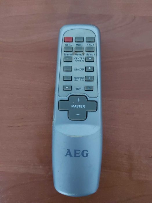 Zestaw głośników AEG -3+1+subwoofer+PILOT-kompletny-wysyłka