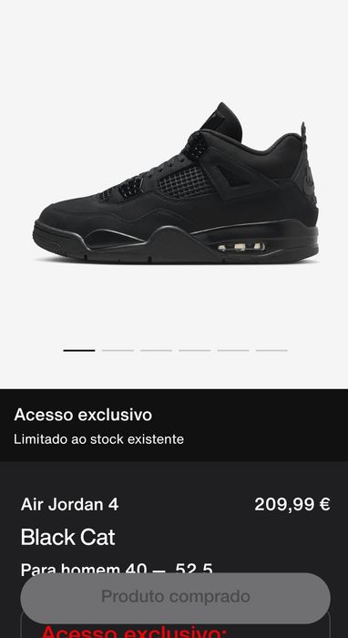 Jordan 4 Black Cat