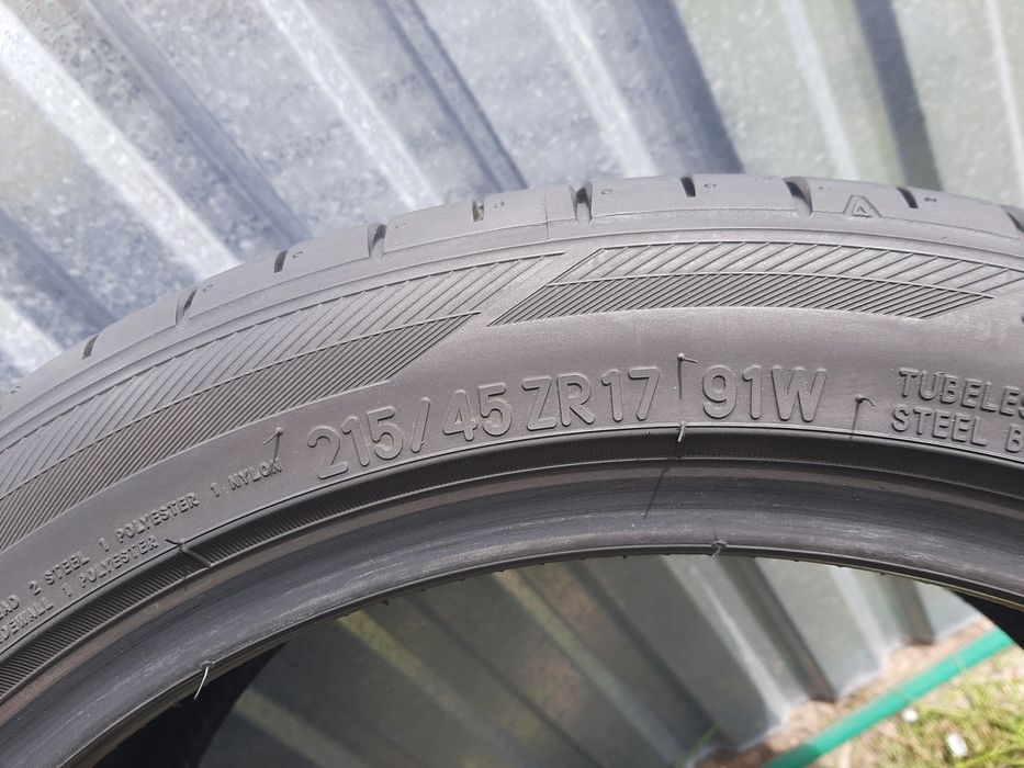4x Opony letnie 215/45R17 Toyo Proxes Sport 7mm