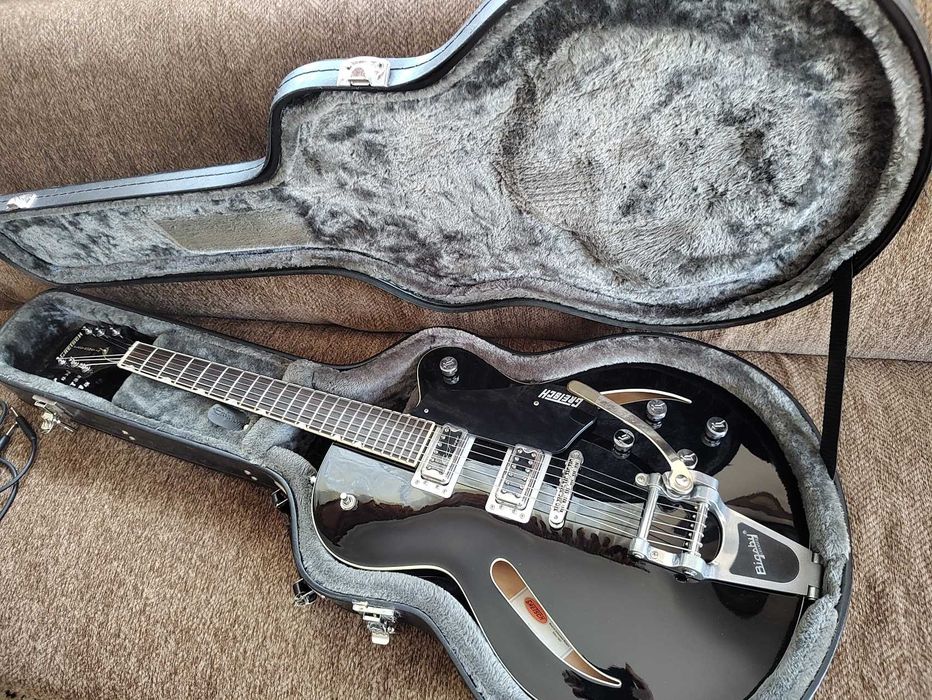 Gretsch 5620T Electromatic Korea gitara elektryczna semi hollowbody Bigsby, futerał Epiphone