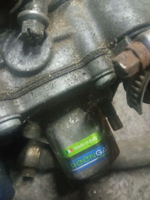 Газовая колонка четвёртого поколения стояла на mitsubishi без балона