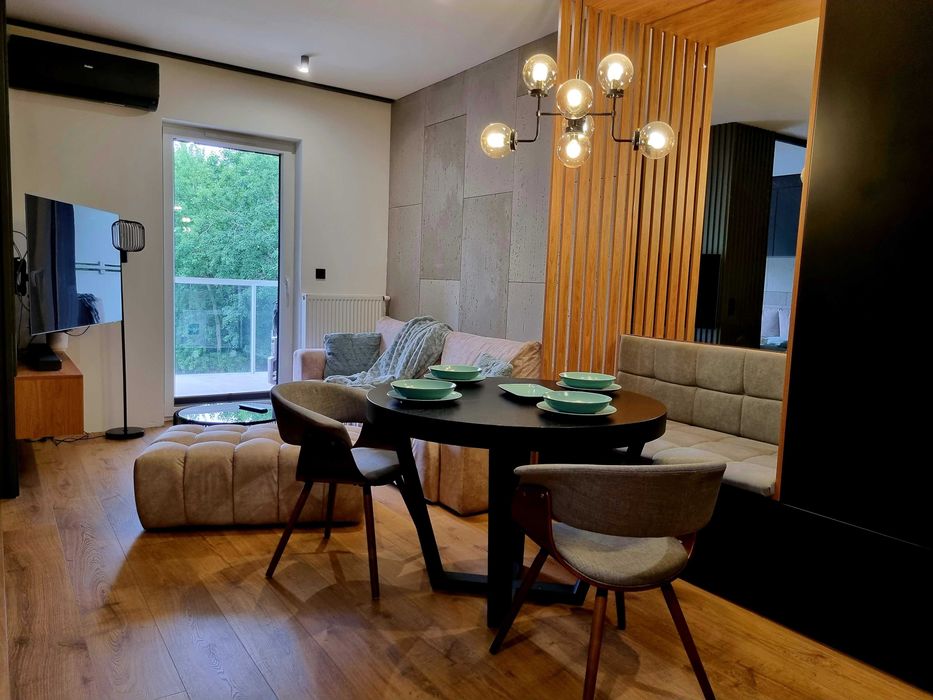 Nowoczesne 2-pokojowe mieszkanie | 44 m2 | Klimatyzacja | Balkon | Garaż | Nowy Brynów | ENG