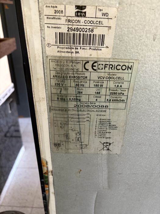 Armario expositor plantas