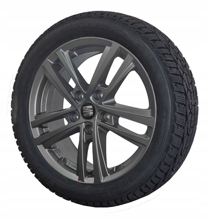 Nowe Grafitowe Koła Seat Leon 2 3 4 Kormoran Snow 16 Cali 2025 Rok