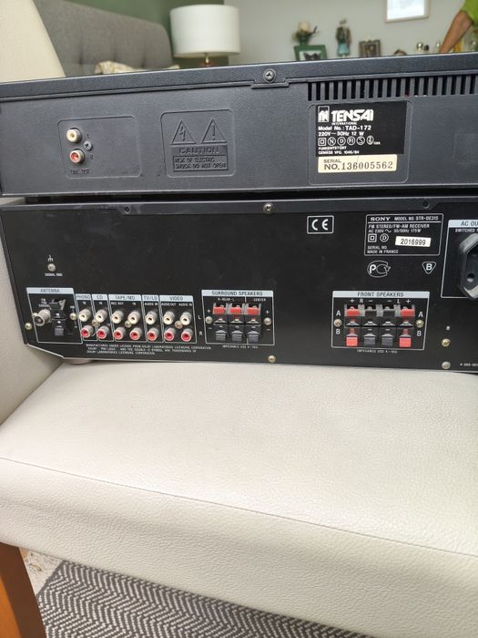 Amplificador Sony + CD player