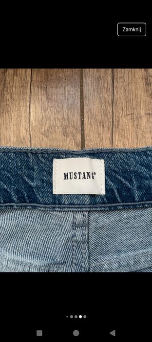 Nowe jeansy Mustang Madison Wide Pockets W32 L30