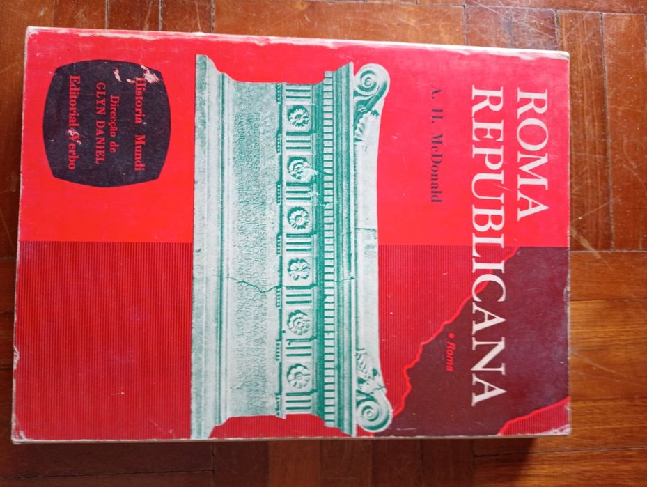 Roma Republicana, de A. H. McDonald	Verbo, 1971	como novo!