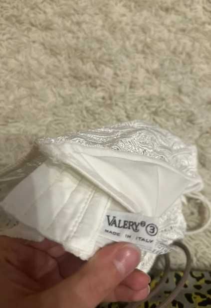 Biały gorset made in Italy 36