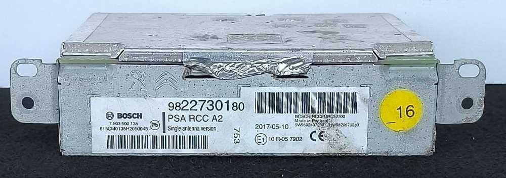 Rádio / Auto Rádio 9822730180 - CITROËN C3 III