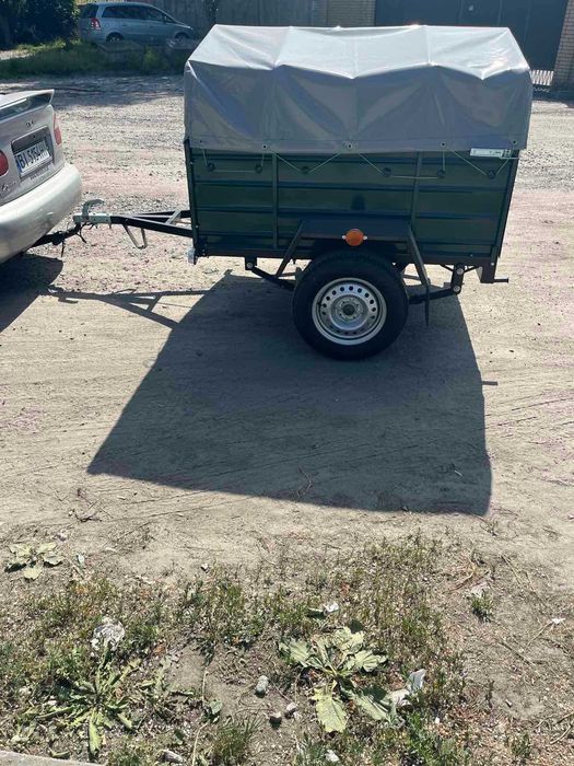 Легковий причіп Дніпро-170 на ресорах Волга (посилений)