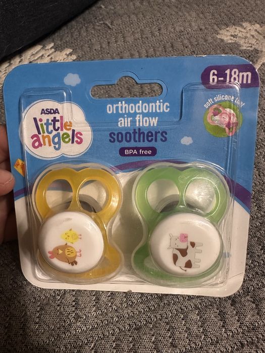 Новые пустышки соски 6-18 месяцев