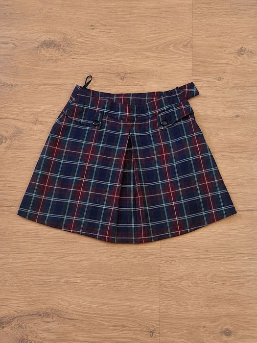 Спідниця в клітинку (skort). Підійде для дітей