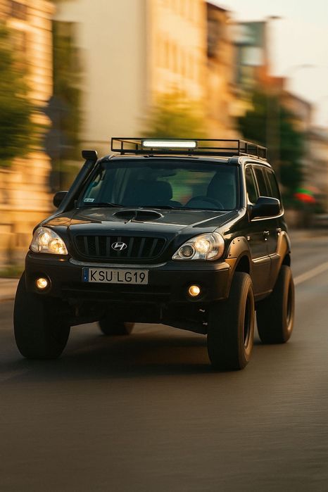 Hyundai Terracan 2.9CRDI 2003r. Nowa Rama Lift A/T Zabudowa Oświetleni