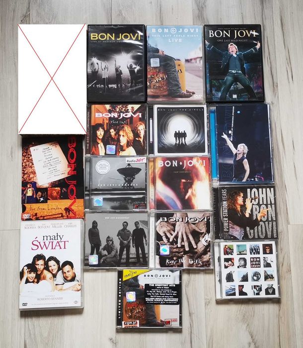 Bon Jovi - kolekcja DVD + CD