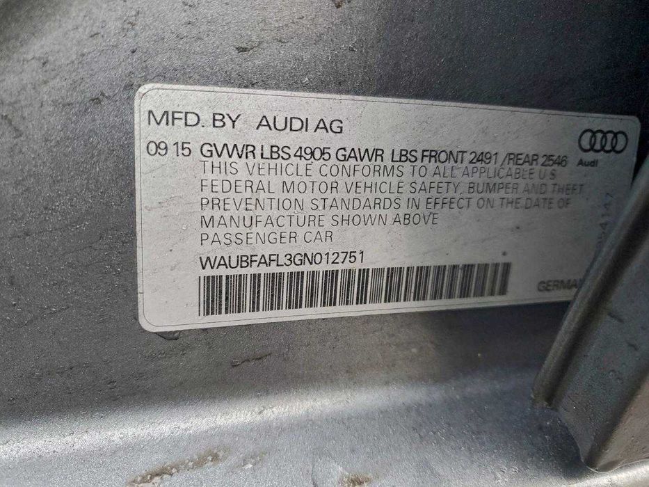 2016 Audi A4 Premium S-Line