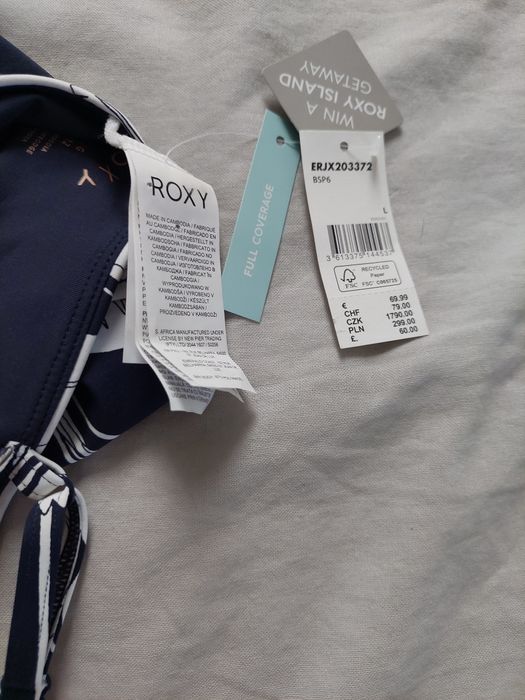 Nowy Strój kąpielowy ROXY rozmiar L