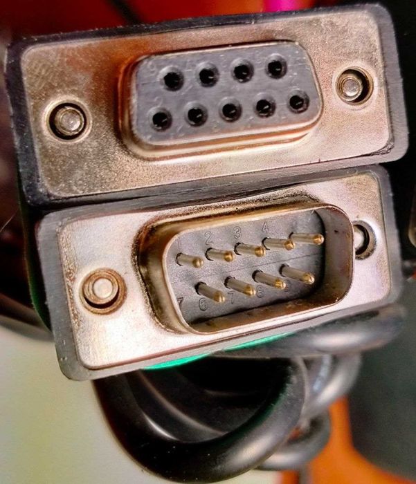 Подовжувач RS232 DB9, 1 м. (тато/мати)