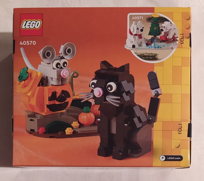 Klocki Lego 40570 - Kot i mysz na Halloween