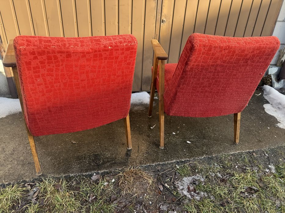 Fotel Chierowski / vintage prl / do renowacji