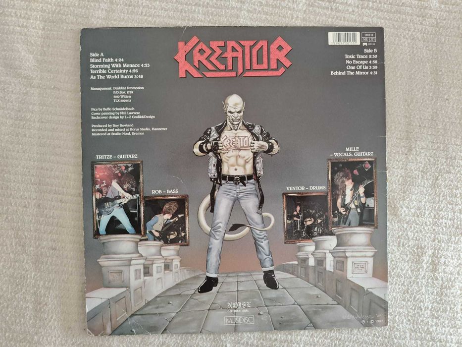 Vinil Kreator – Terrible Certainty – Bom Estado (Raro)