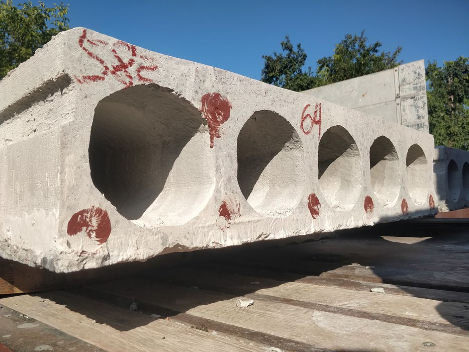 Плити перекриття Плиты перекрытия ПБ ПК Полегшені плити Панелі бетонні