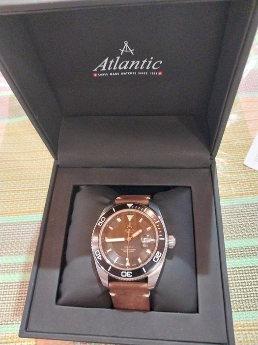 мужские часы Atlantic 80372 как новые