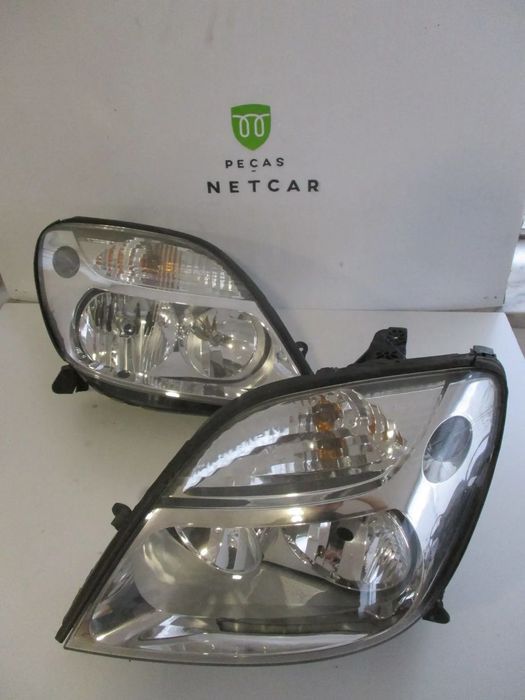 Farol Optica Renault Scenic 2001 Esquerdo e Direito