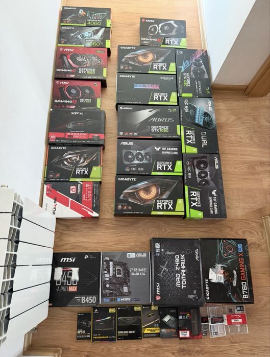 Pudełko po kartach graficznych RTX 2060 3060 3070 4060 GTX RX