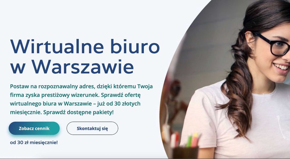 Wirtualne Biuro Warszawa ul. Długa 29 - od 30 zł
