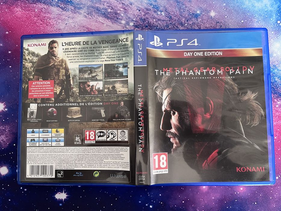 Jogo Metal Gear Solid V Ps4