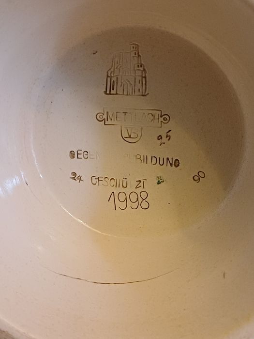 Kufel Dzbanek Villeroy & Boch Mettlach