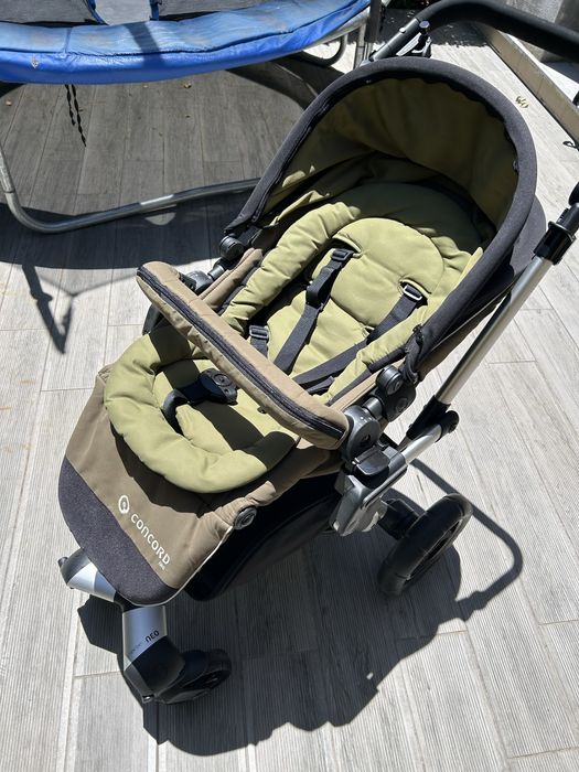 Trio Cybex (carrinho + ovo + alcofa)