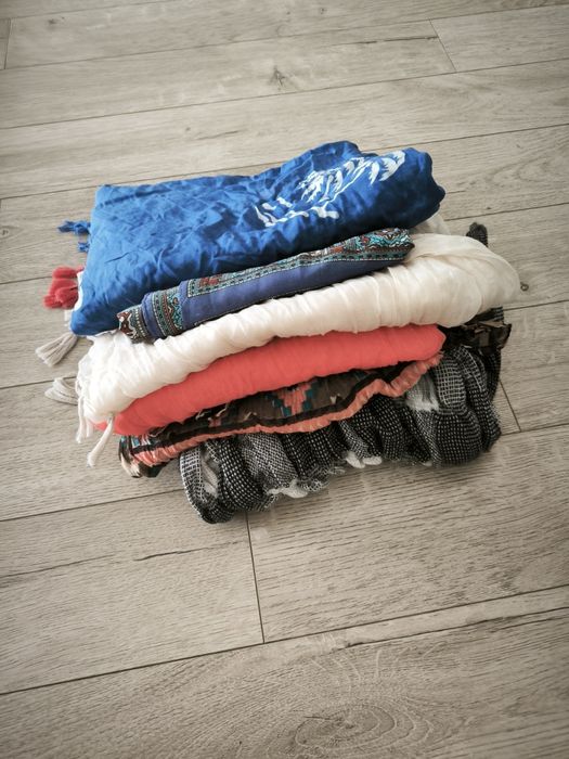 Chusty damskie 7 sztuk