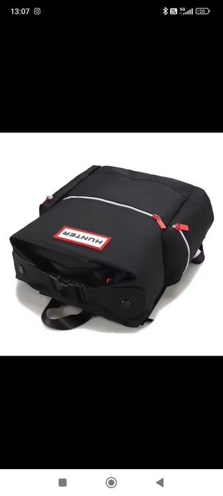 Hit czarny plecak Hunter nylon unisex 16l