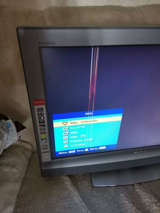 Телевизор sony Kdl32u2000 под ремонт