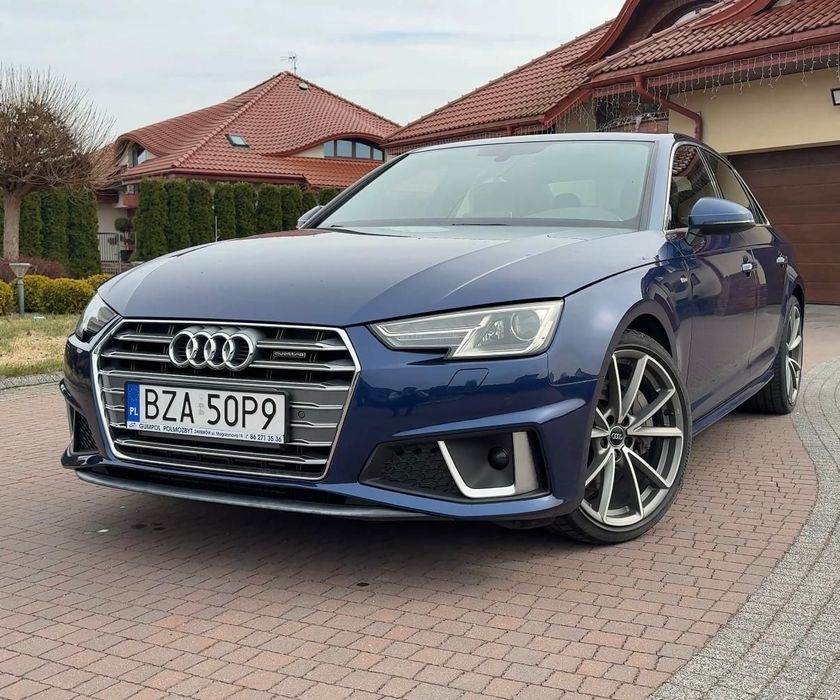 Audi A4 Limousine Audi A4 B9 S-LINE interior FELGI RS