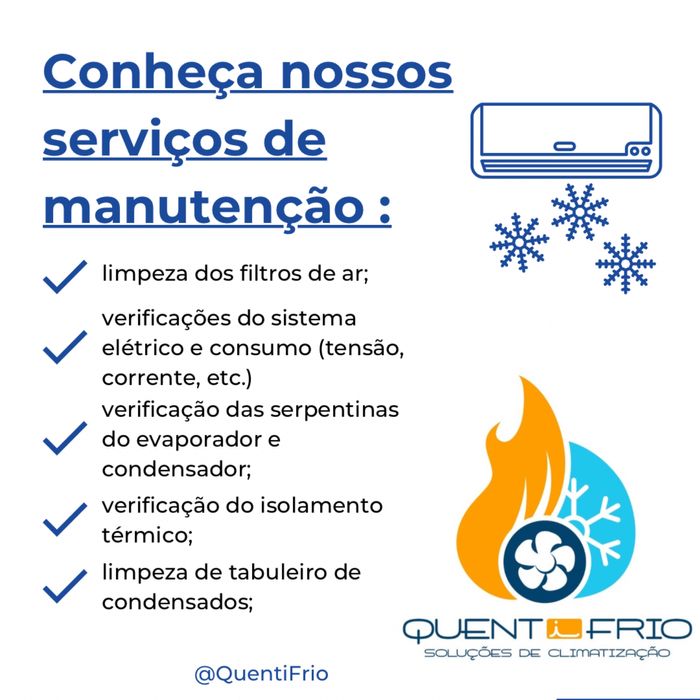 Instalação e assistência de ar condicionado