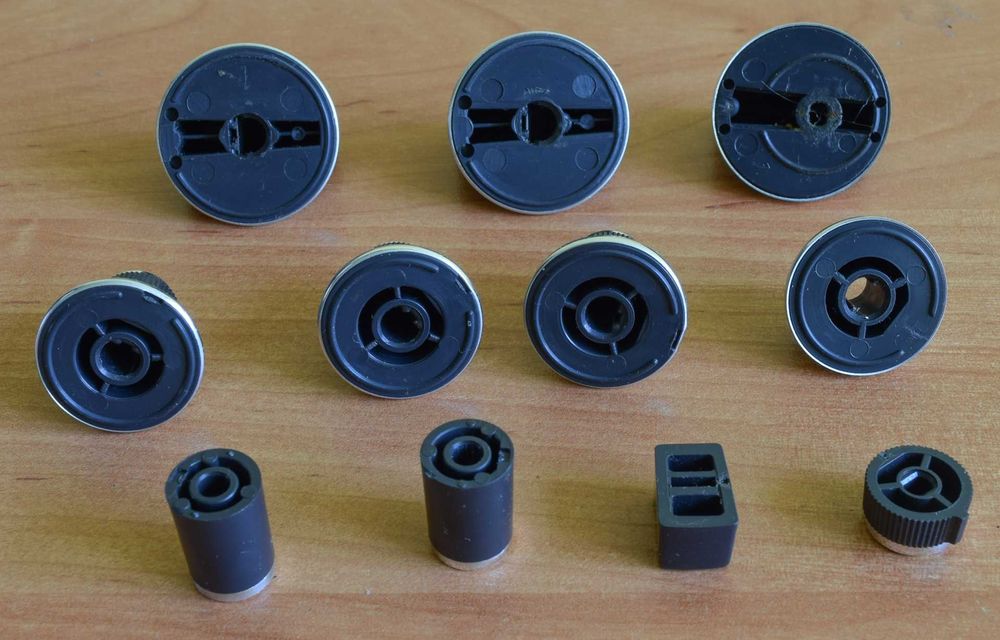 Pokrętła, gałki od magnetofonu szpulowego UHER 263