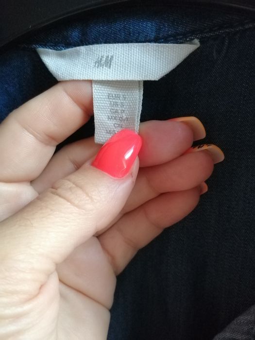 SUPER duża modna Tunika dżinsowa H&M stan jak nowa