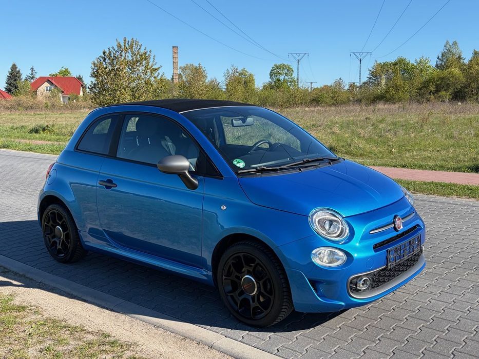 Fiat 500 500S 500C Sport Cabrio Led Skóry Klimatronic Lift