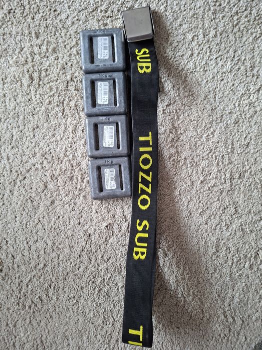 Cinto de chumbos pesos mergulho e caça submarina