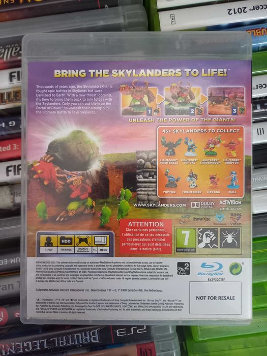 Skylanders na PS3